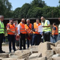 Obilazak gradilišta na okretištu Mihaljevac
