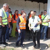 Obilazak gradilišta na okretištu Mihaljevac