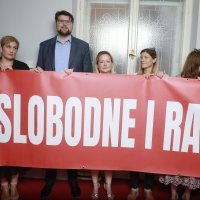 SDP-ovci dočekali Željku Markić