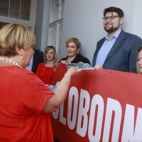 SDP-ovci dočekali Željku Markić