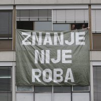 Prosvjed na Filozofskom fakultetu 2009.