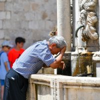 Vrućina u Dubrovniku