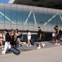 Gužva u zračnoj luci Split