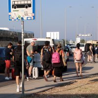 Gužva u zračnoj luci Split