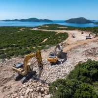 Radovi na građevinskom zemljištu Tri sestrice