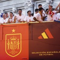 Doček španjolske reprezentacije u Madridu; 15.7.2024.