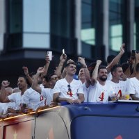 Doček španjolske reprezentacije u Madridu; 15.7.2024.