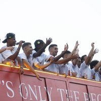 Doček španjolske reprezentacije u Madridu; 15.7.2024.