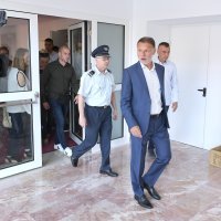 Jandroković u obilasku novog Sabora