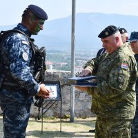 Knin: Svečani prijam za vojnike 11. naraštaja Središta za razvoj vođa "Marko Babić"
