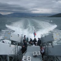 Kontejneri za ispaljivanje RBS 15 na jednoj od hrvatskih raketnih topovnjača