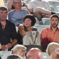 Andrej Kramarić s roditeljima u Šibeniku