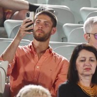 Andrej Kramarić s roditeljima u Šibeniku