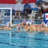 Šibenik: Prijateljska vaterpolska utakmica Hrvatska - SAD, 19.7.2024.
