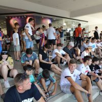 Hajduk navijači, doček Ivana Rakitića 21.7.2024.