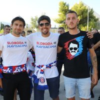 Hajduk navijači, doček Ivana Rakitića 21.7.2024.