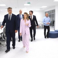 Andrej Plenković u Tehnološkom parku Dračevac, Split