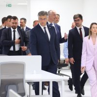 Andrej Plenković u Tehnološkom parku Dračevac, Split