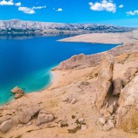 Plaža Beritnica, otok Pag