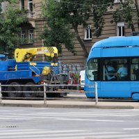 Kamion potrgao tramvajske žice na uglu Branimirove i Držićeve
