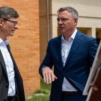 Njegova Ekselencija dr. Markus Wuketich i Tomislav Franko iz Wienerbergera