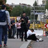 Pariz, uoči ceremonije otvaranja Olimpijskih igara, 26.7.2024.