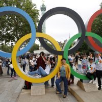 Pariz, uoči ceremonije otvaranja Olimpijskih igara, 26.7.2024.