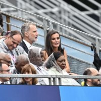 Andrej Plenković, Zvonimir Frka Petešić, kralj Felipe i kraljica Letizia na otvorenju Olimpijskih igara