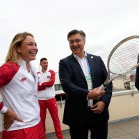 Premijer RH Andrej Plenković u Olimpijskom selu, Pariz, 27.7.2024.