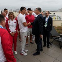 Premijer RH Andrej Plenković u Olimpijskom selu, Pariz, 27.7.2024.