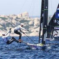 Šime i Mihovil Fantela na Olimpijskim igrama u Francuskoj