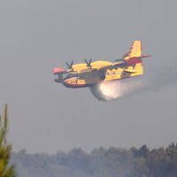 Vatrogasci se bore s požarom na potezu Plastovo i Dubravica nedaleko NP Krka