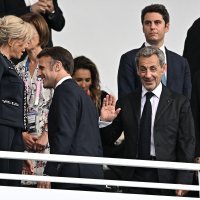 Emmanuel Macron i Amelie Oudea-Castera