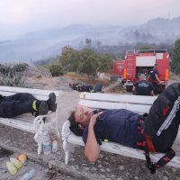 Makarska: Umorni vatrogasci dočekli su jutro na požarištu