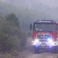 Vatrogasci kod Podgore