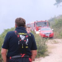 Vatrogasci kod Podgore