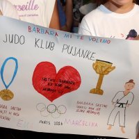 Doček u judo klubu Pujanke