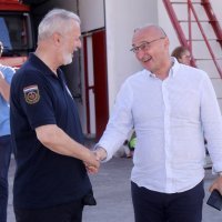 Andrej Plenković posjetio vatrogasce u Makarskoj