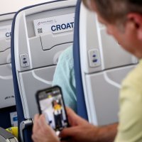 Prvi let Croatia Airlines novim zrakoplovom Airbus A220 na letu Zagreb - Split