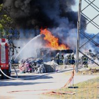 Požar u pogonu tvrtke Drava International