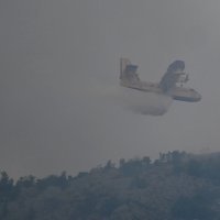 Požar na brdu Perun