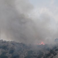 Požar na brdu Perun