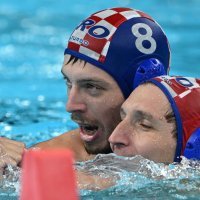 Slavlje hrvatskih vaterpolista, vaterpolo 9.8.2024.