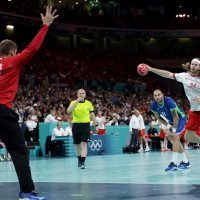Slovenija - Danska, rukomet, polufinale, Olimpijske igre, 9.8.2024.