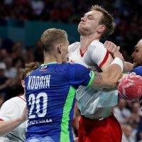 Slovenija - Danska, rukomet, polufinale, Olimpijske igre, 9.8.2024.