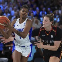 Francuska - Belgija, košarka, košarkašice, polufinale, Olimpijske igre, 9.8.2024.