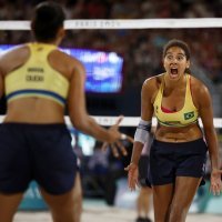 Odbojka na pijesku, žene, Brazil - Kanada, finale, Olimpijske igre, 9.8.2024.