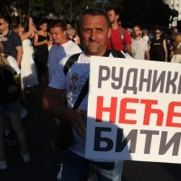 Prosvjed protiv rudarenja litija u Srbiji