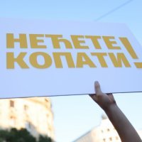 Prosvjed protiv rudarenja litija u Srbiji