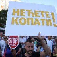 Prosvjed protiv rudarenja litija u Srbiji